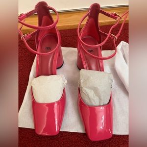 Zara  Block Heel High Heels